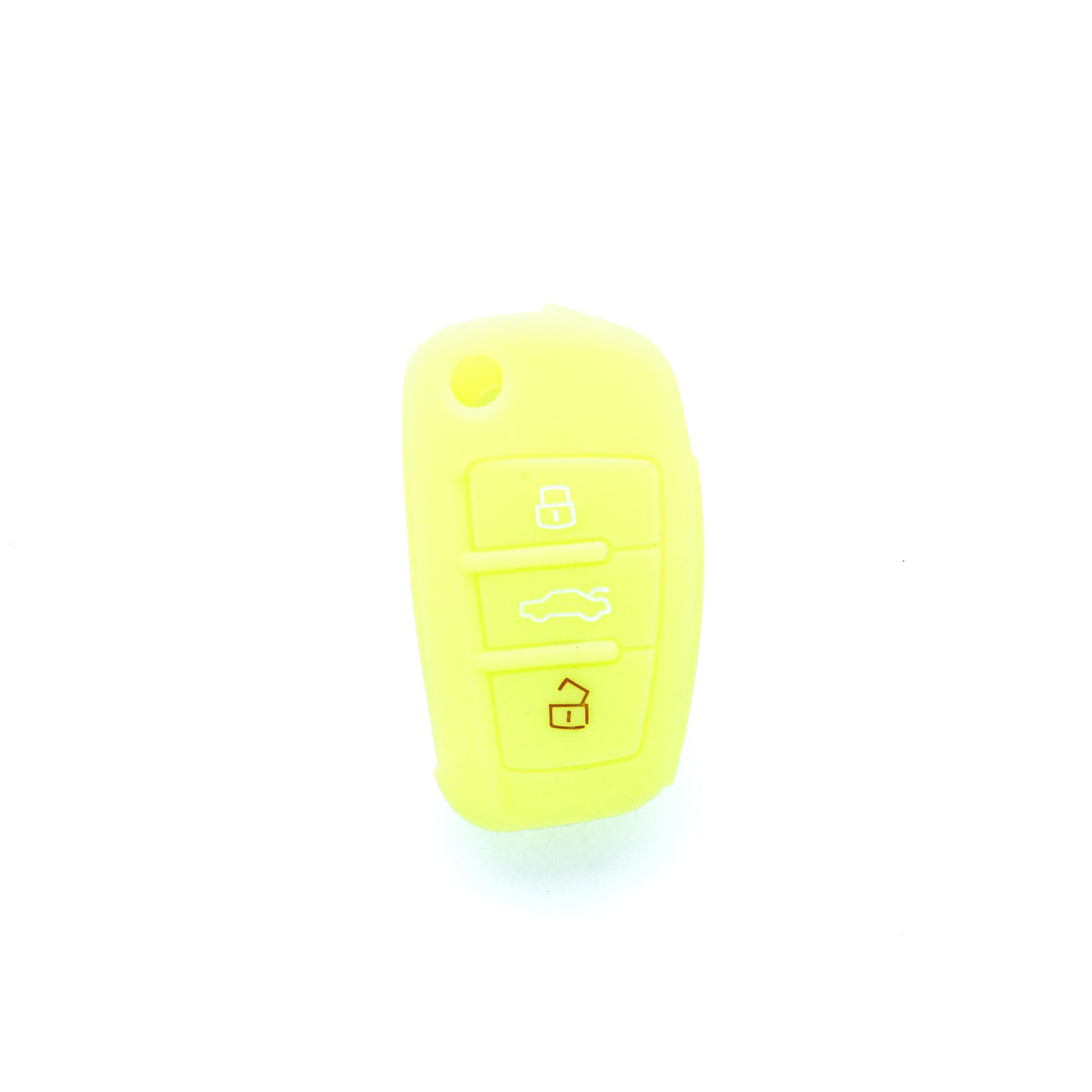 Bilnyckelskal Audi A2/A3 m.fl. – Neongrön
