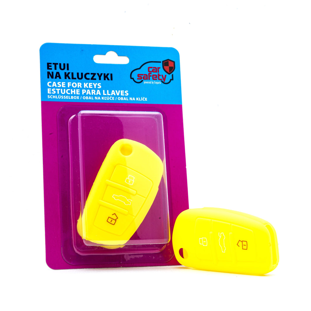 Bilnyckelskal Audi A2/A3 m.fl. – Gul