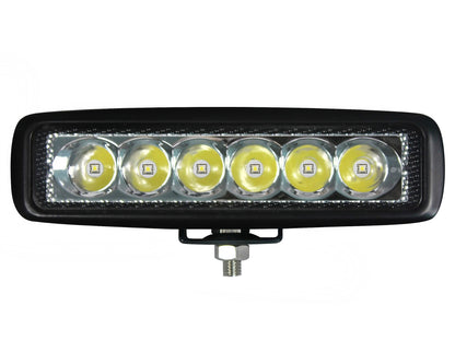 BriodLights Arbetslampa LED 6x3 W Osram Flood – närbild detaljer | Briodlights