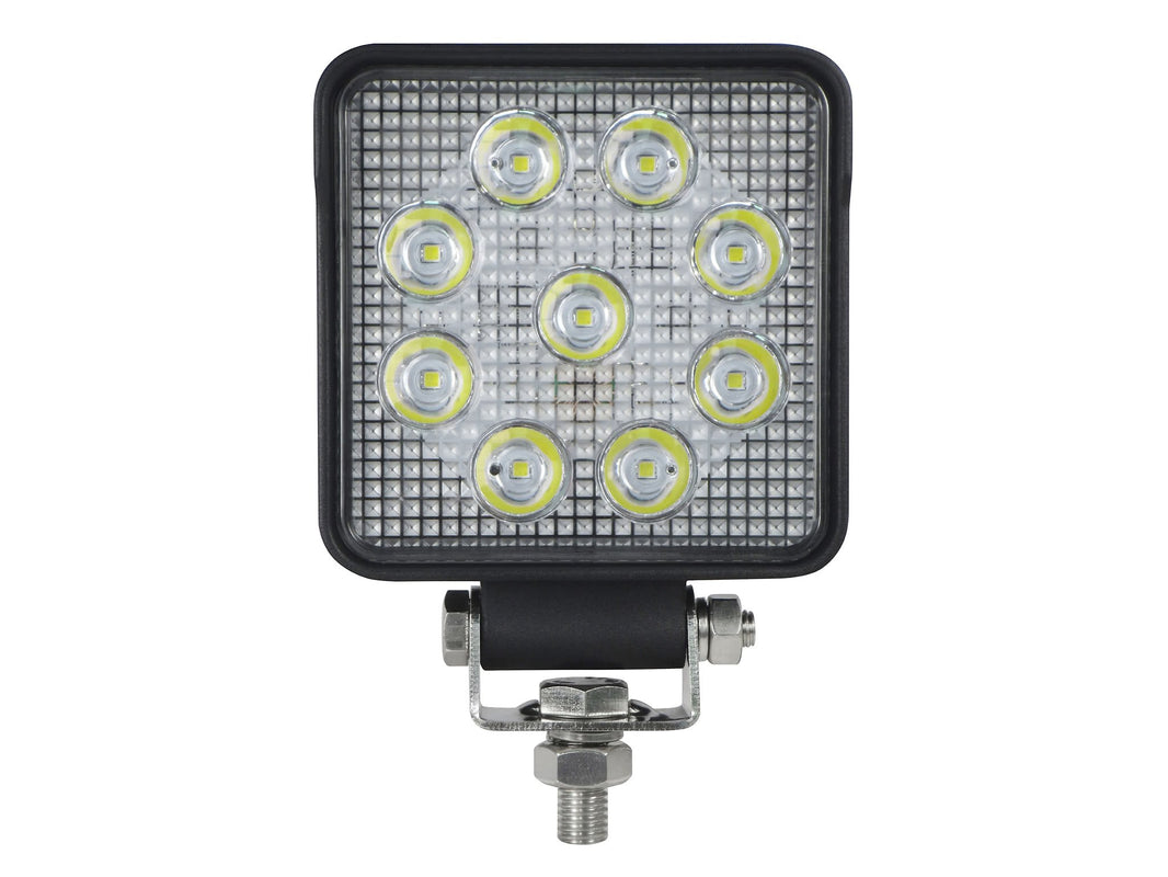 BriodLights Arbetslampa LED spot med DT 13,5 W – produktbild framifrån | Briodlights