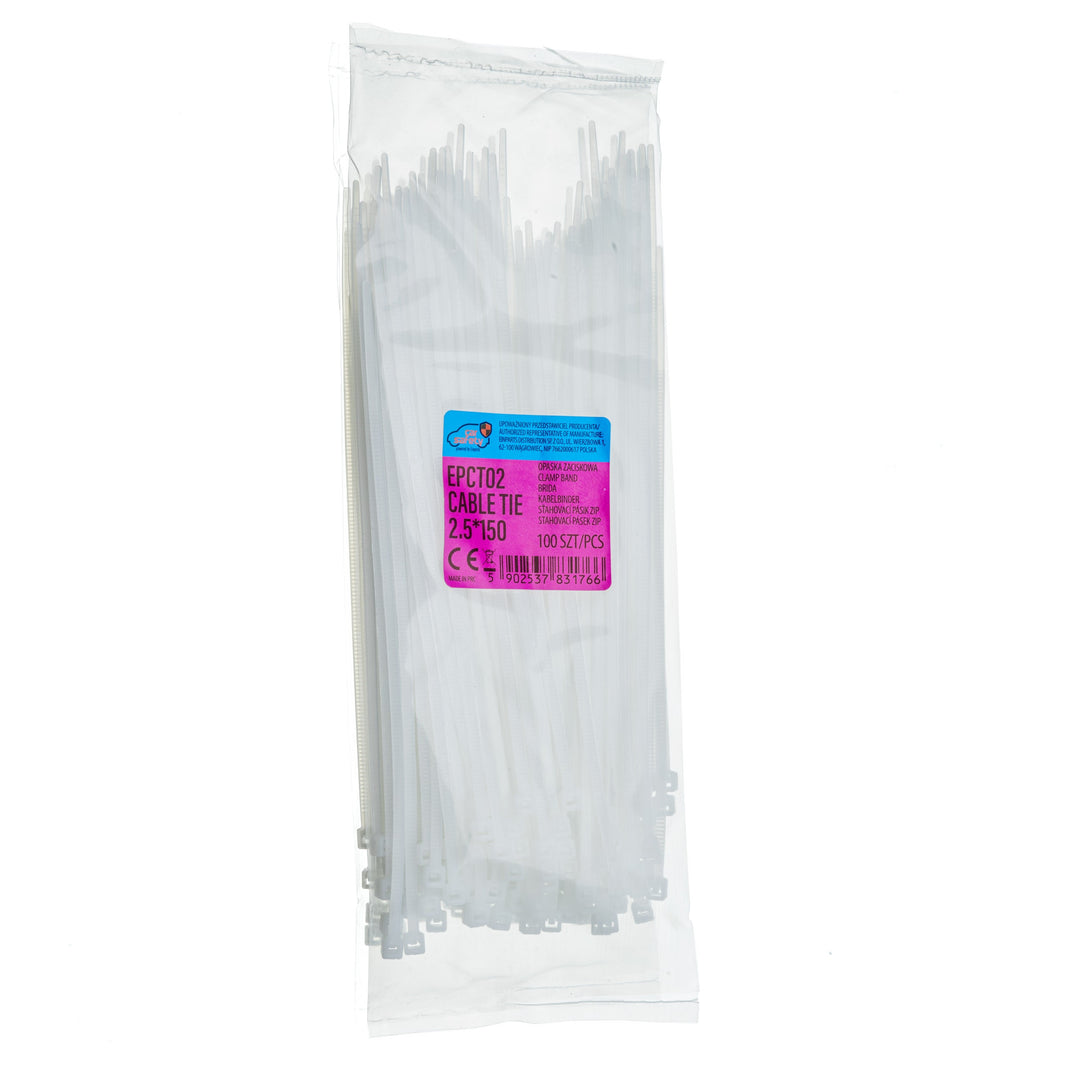 Buntband – Vit – 150 mm