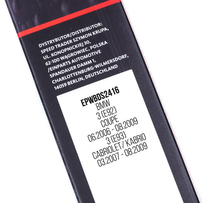 Torkarblad fram BMW 3 Coupé/3 – 2-pack – fäste S