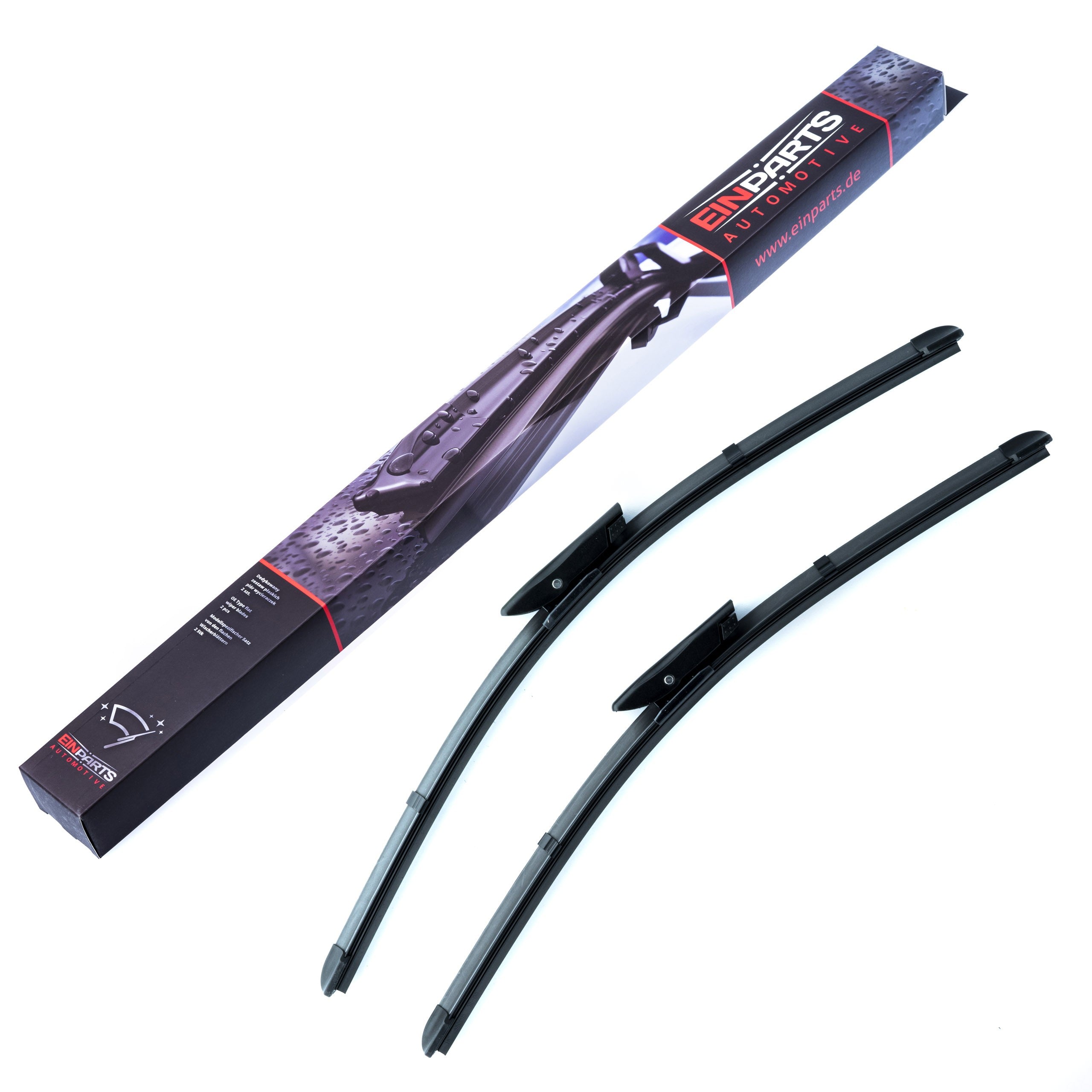 Torkarblad – fram – 2-pack – fäste D