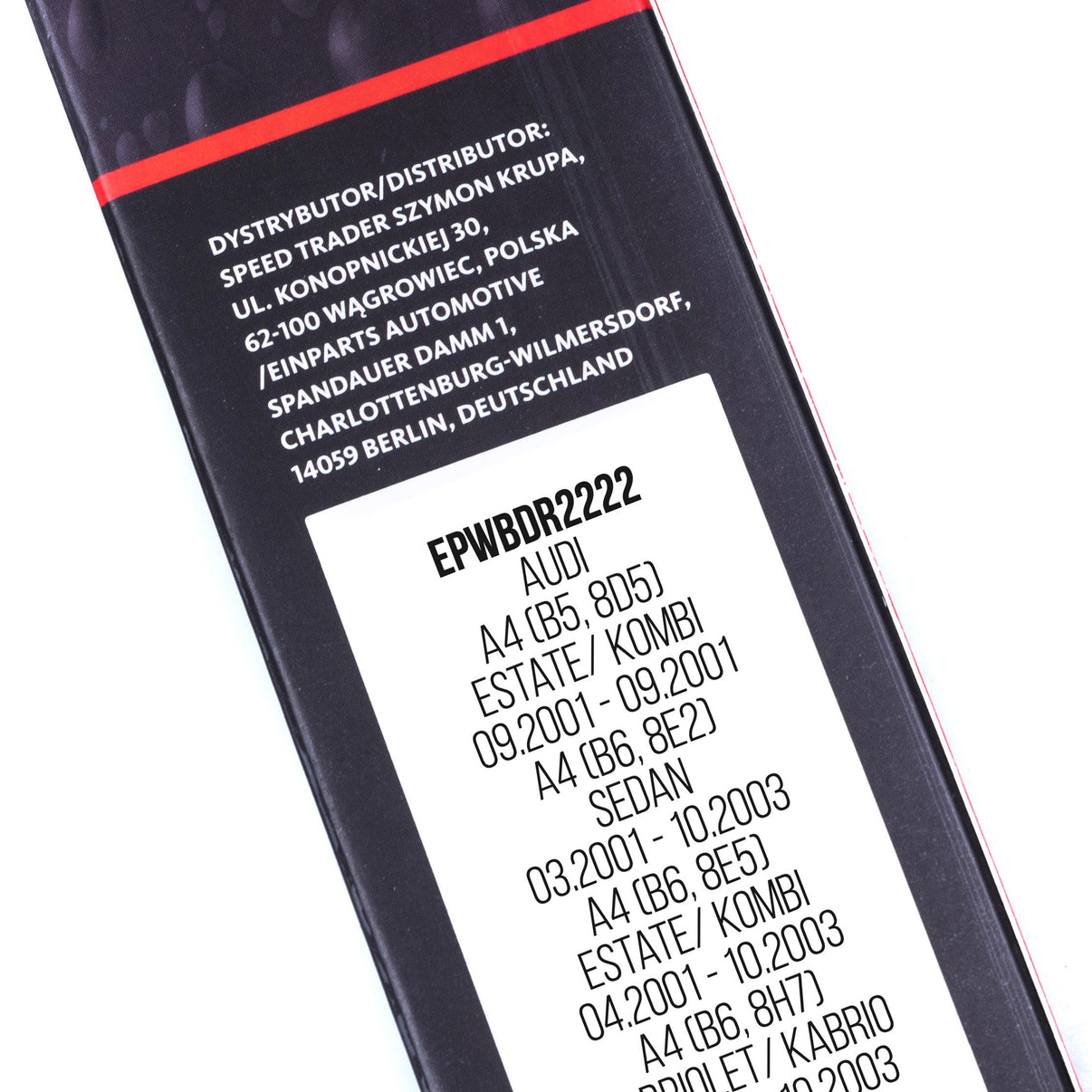 Torkarblad fram Audi A4 – 2-pack