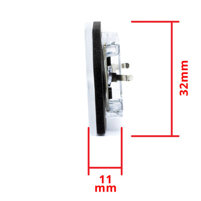 LED-skyltbelysning VW Passat B5 – 32 × 11 mm