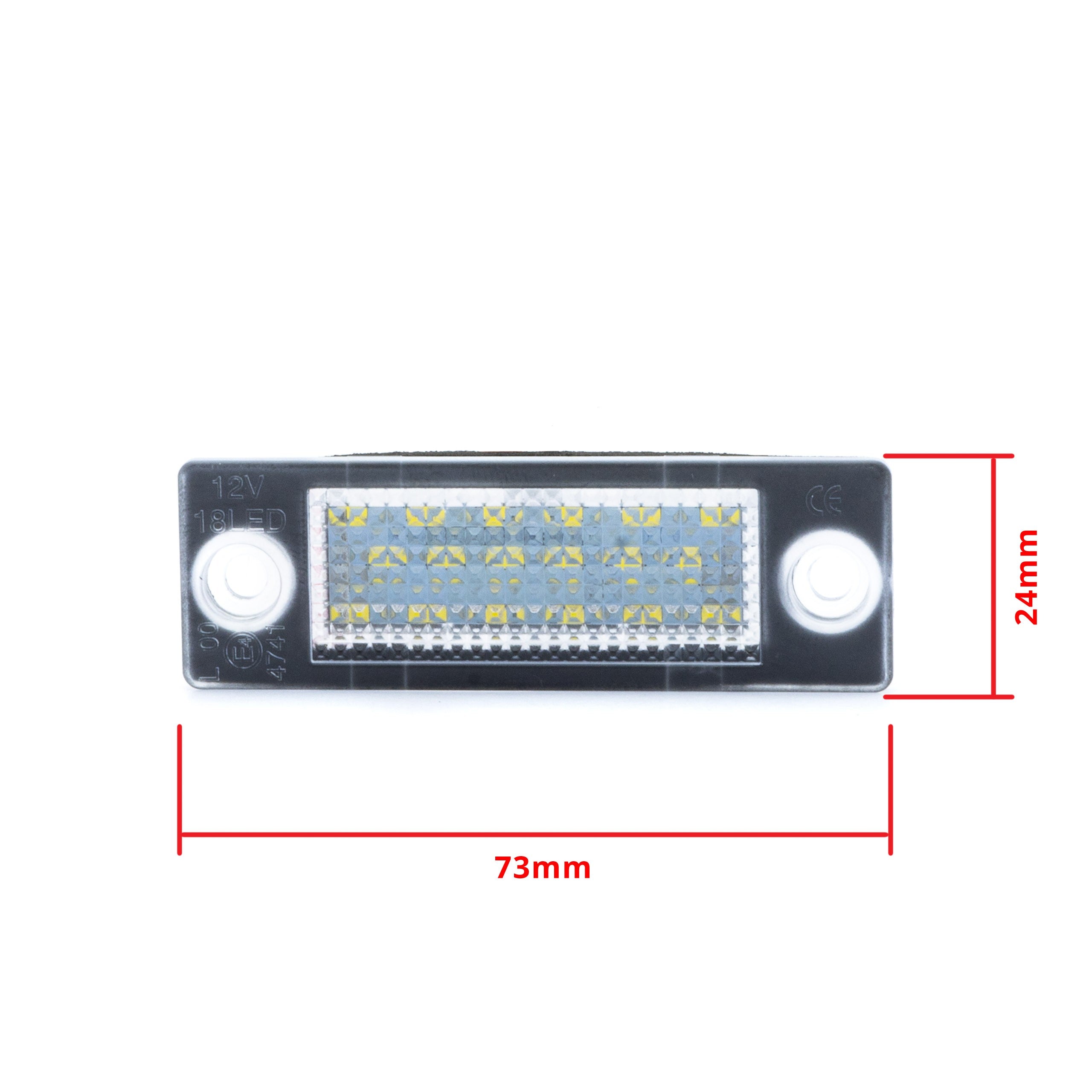 LED-skyltbelysning VW Sharan I/Seat Alhambra I m.fl.