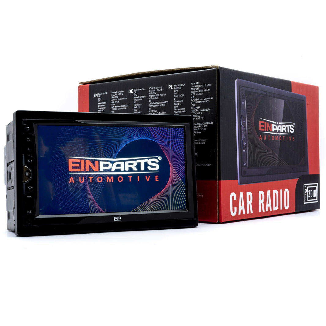 2-DIN-bilstereo RAM 4 Gb Dsp Nej Equalizer 13 Pasm