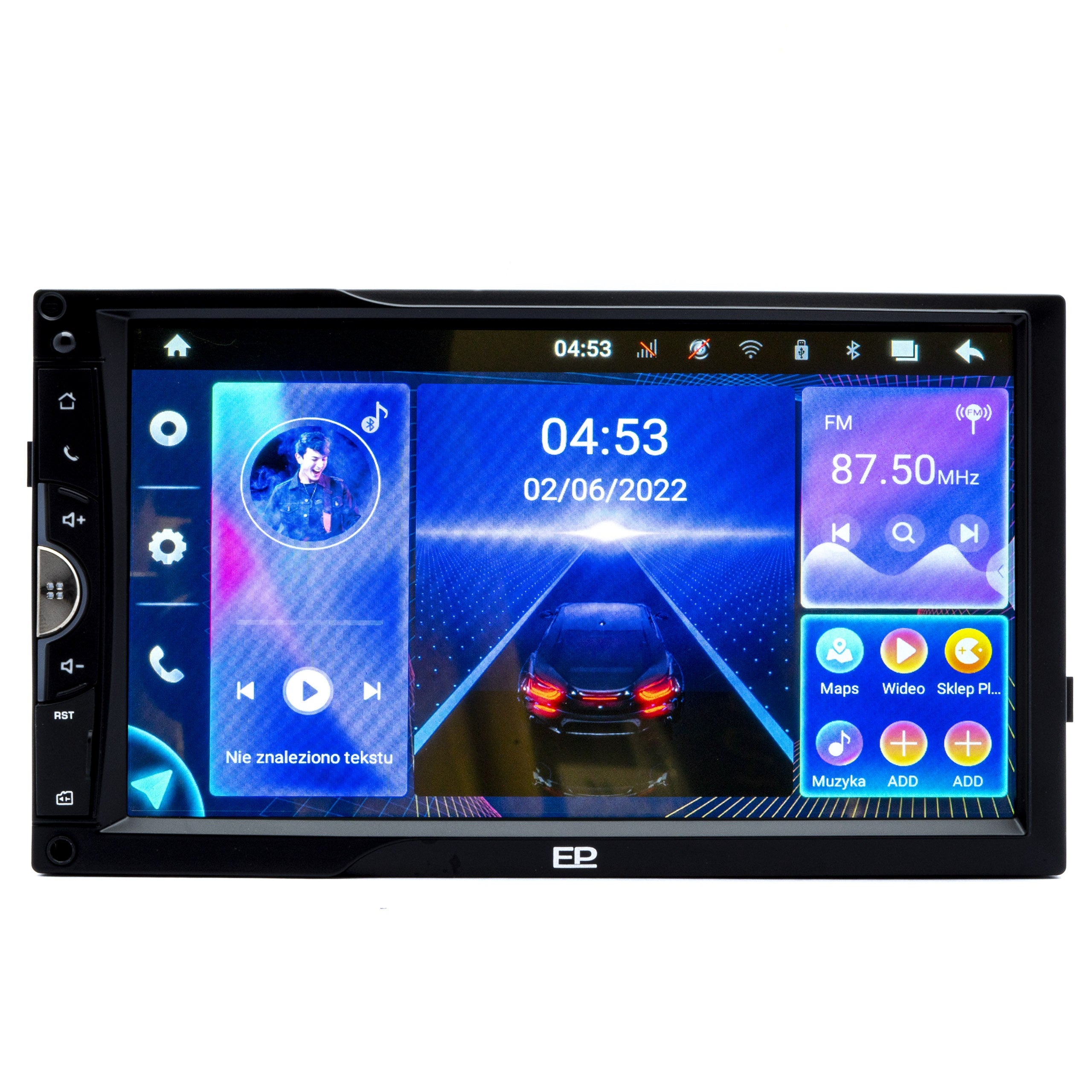 2-DIN-bilstereo RAM 4 Gb Dsp Rohm BU32107 Equalizer 48 Pasm