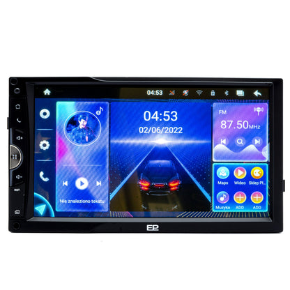 2-DIN-bilstereo RAM 4 Gb Dsp Rohm BU32107 Equalizer 48 Pasm