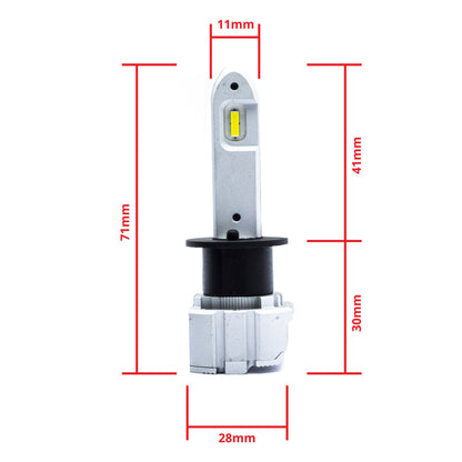 LED-konverteringssats – H1 – 6000K – 9V - 16V – P145S – 2-pack