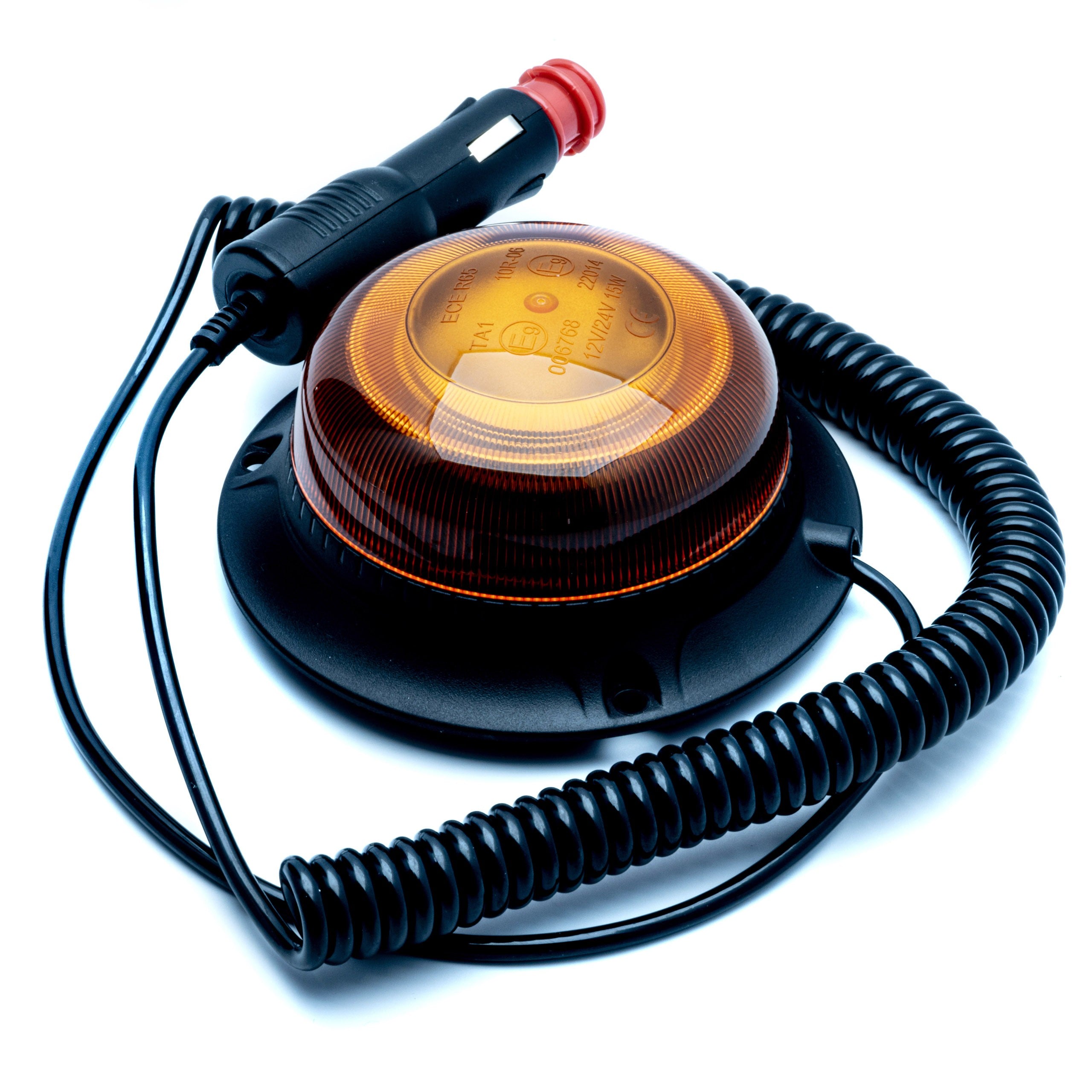 LED-varningsljus – 1700–1800K (Orange) – 54 W – 9V - 32V – 54 mm – Magnet