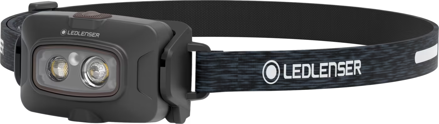LEDLENSER HF4R CORE Sort – nærbillede detaljer | LED LINSER