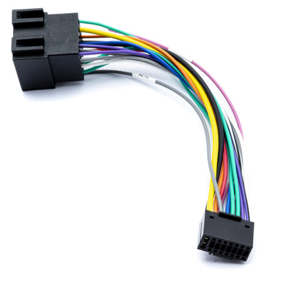 2-DIN-bilstereo – Svart – 9V - 16V