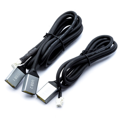 2-DIN-bilstereo – Svart – 9V - 16V