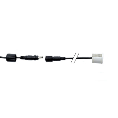 Parkeringssensor med display – Vit – ultraljudssensor – 4 sensorer – 4x 2,5 m