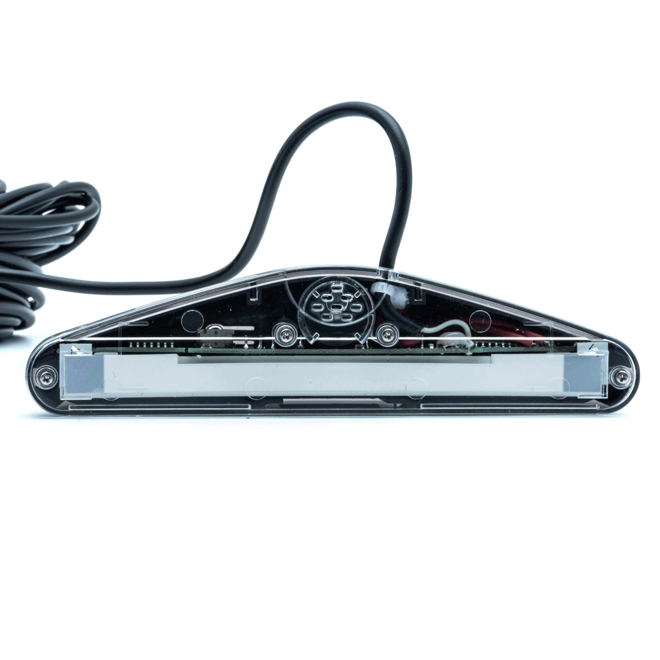 Parkeringssensor med display – Silver – ultraljudssensor – 4 sensorer – 4x 2,5 m