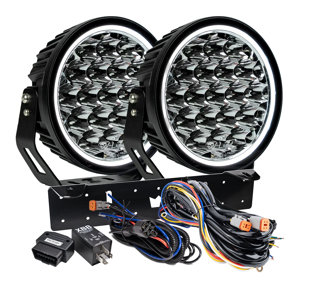 W – Light XTREME W9 RAD2 – produktbillede forfra | W-Light