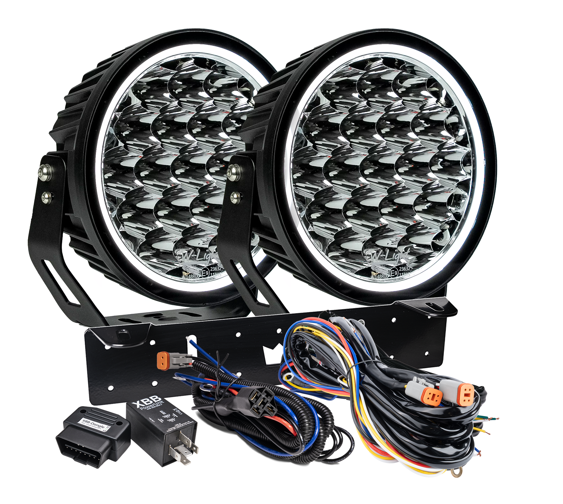 W – Light XTREME W9 RAD2 – produktbillede forfra | W-Light