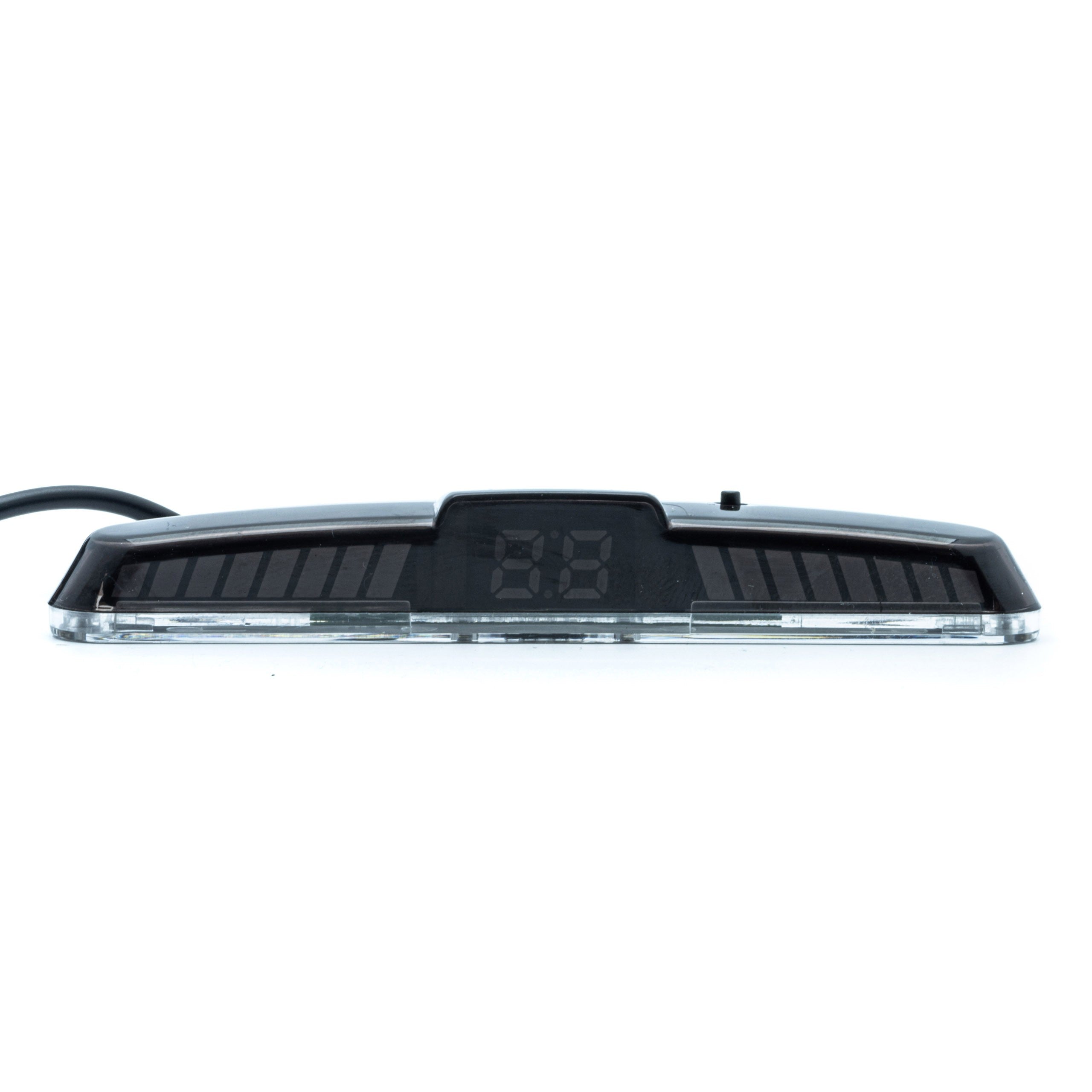 Parkeringssensor med display – Grafit – ultraljudssensor – 4 sensorer – 4x 2,5 m