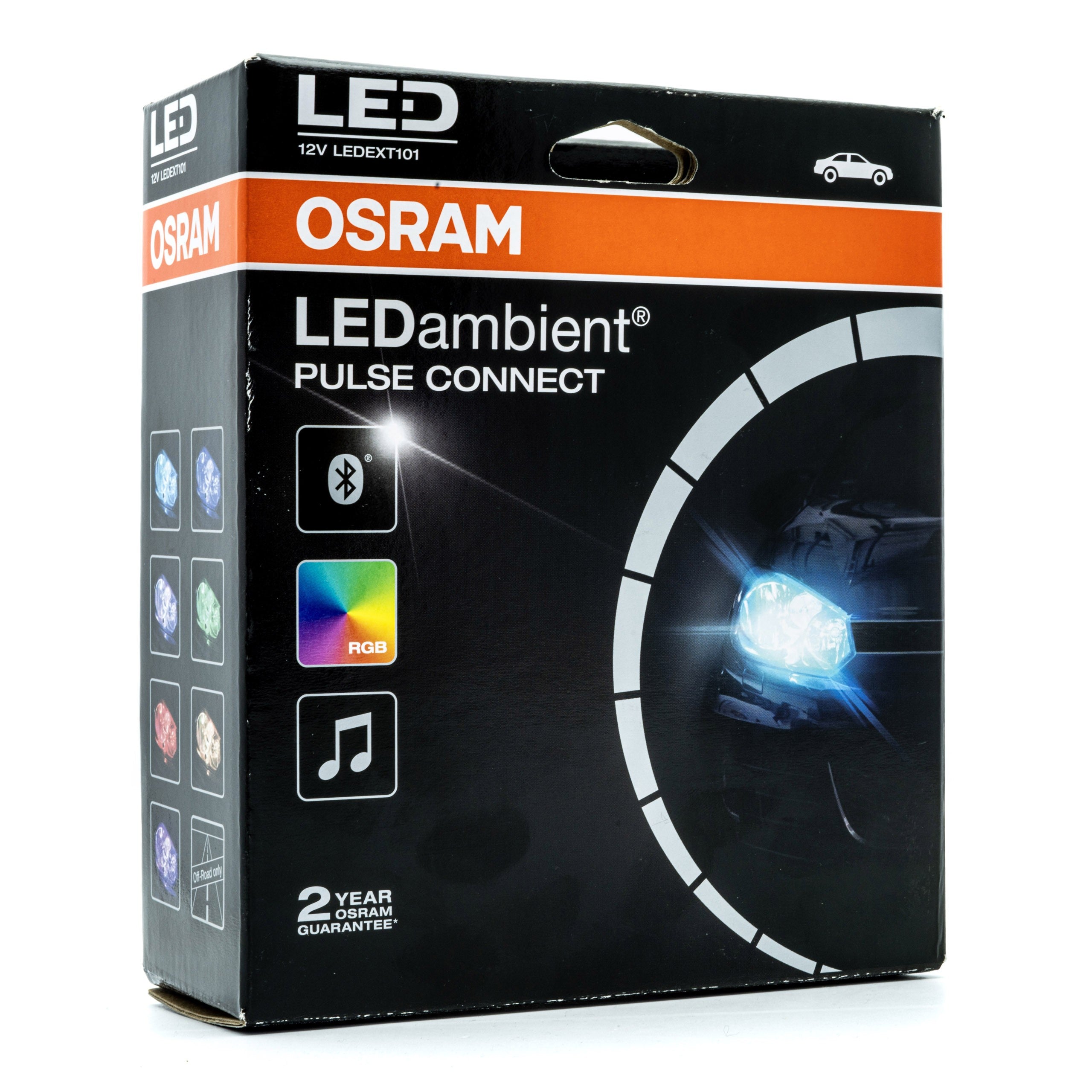 Ambient LED-belysning – 6000K – 12V – 3264,0 mm