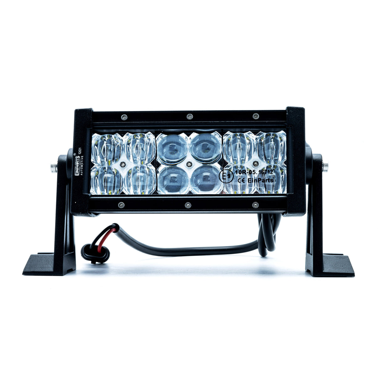 LED-arbetslampa – 36 W – 6000K – 12 LED – 4860 LM – 165 mm