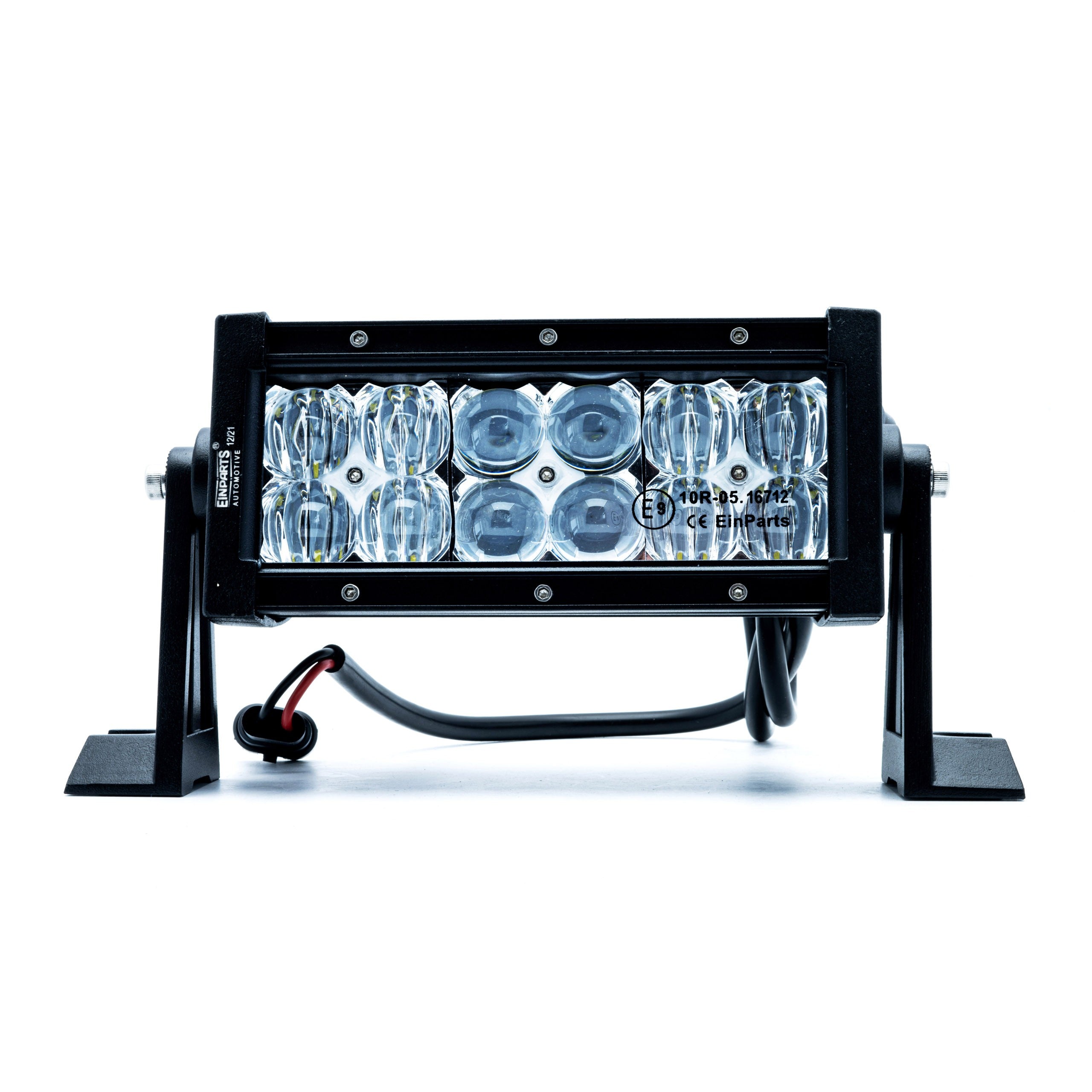 LED-arbetslampa – 36 W – 6000K – 12 LED – 4860 LM – 165 mm
