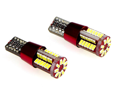 LED-lampa för bil – W5W – W2,1x9,5d – 6000K – 5 LED – SMD 3014 – 2-pack
