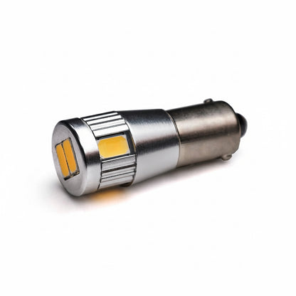 produktbillede fra forsiden viser 10 – Pakke BA9S – T4W LED 6SMD – 12V – Xenon King
