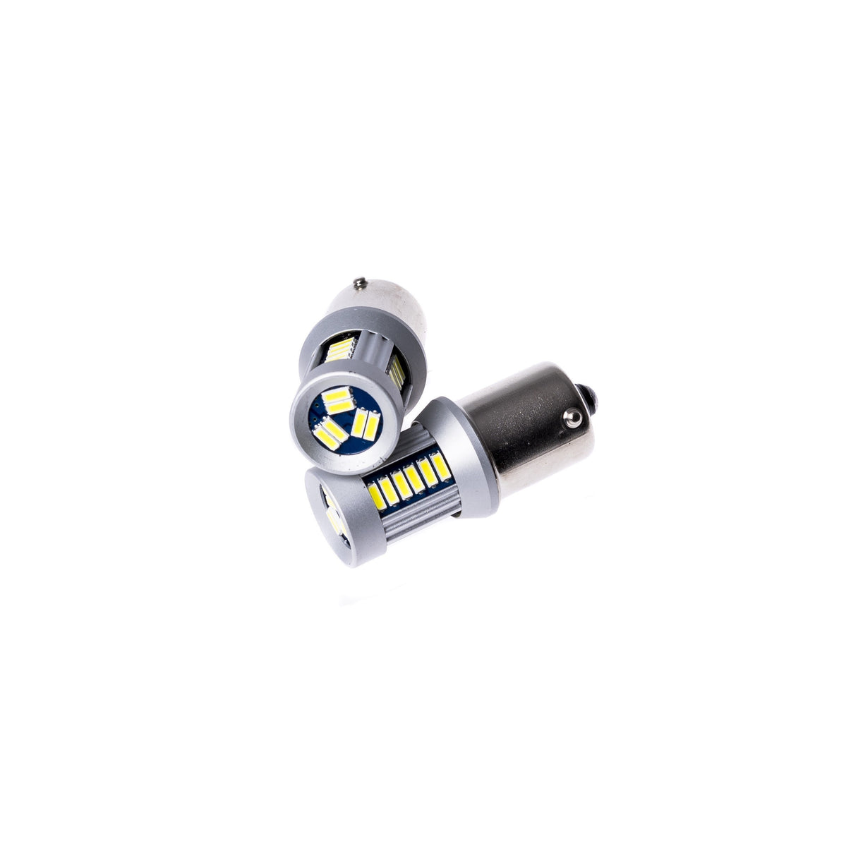 LED-lampa för bil – P21W – BA15S – 6000K – 30 LED – SMD 4014 – 2-pack