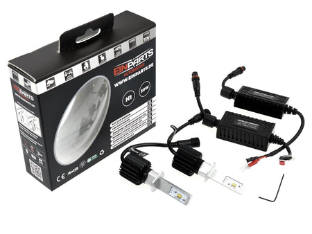 LED-konverteringssats – PHILIPS – H1 – 4300K – 9V - 32V – P145S – 2-pack