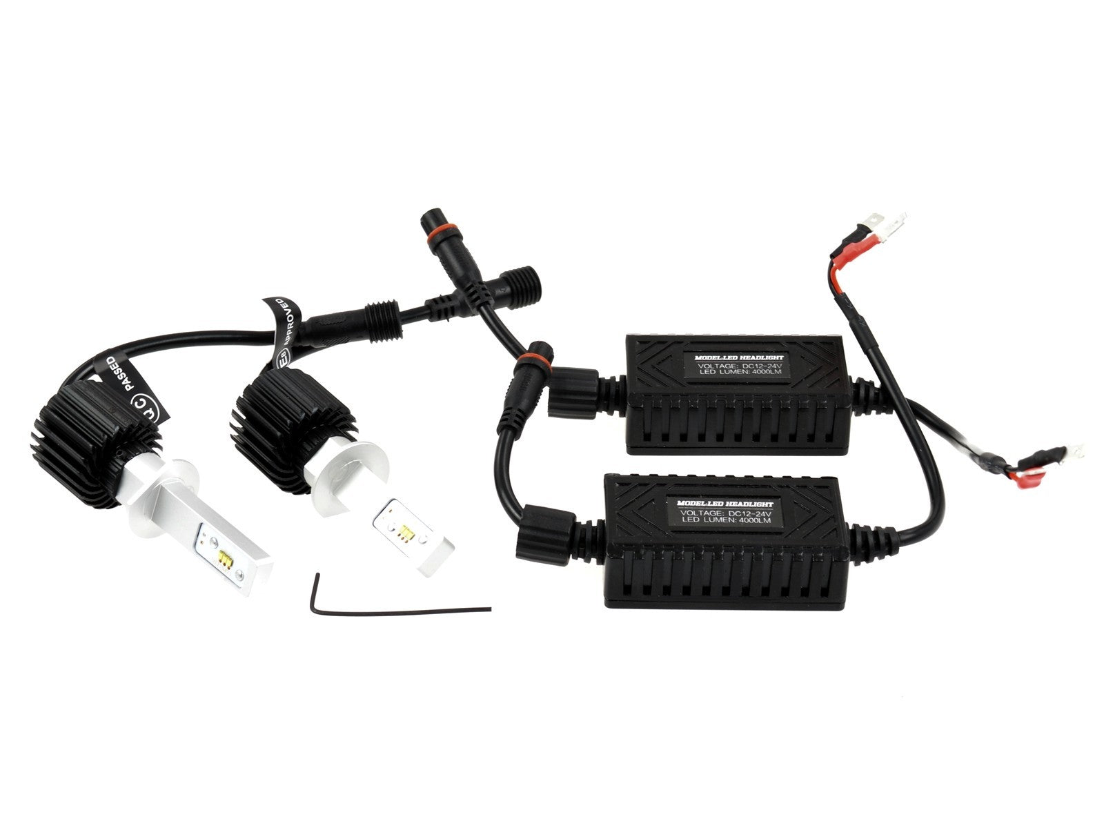 LED-konverteringssats – PHILIPS – H1 – 4300K – 9V - 32V – P145S – 2-pack