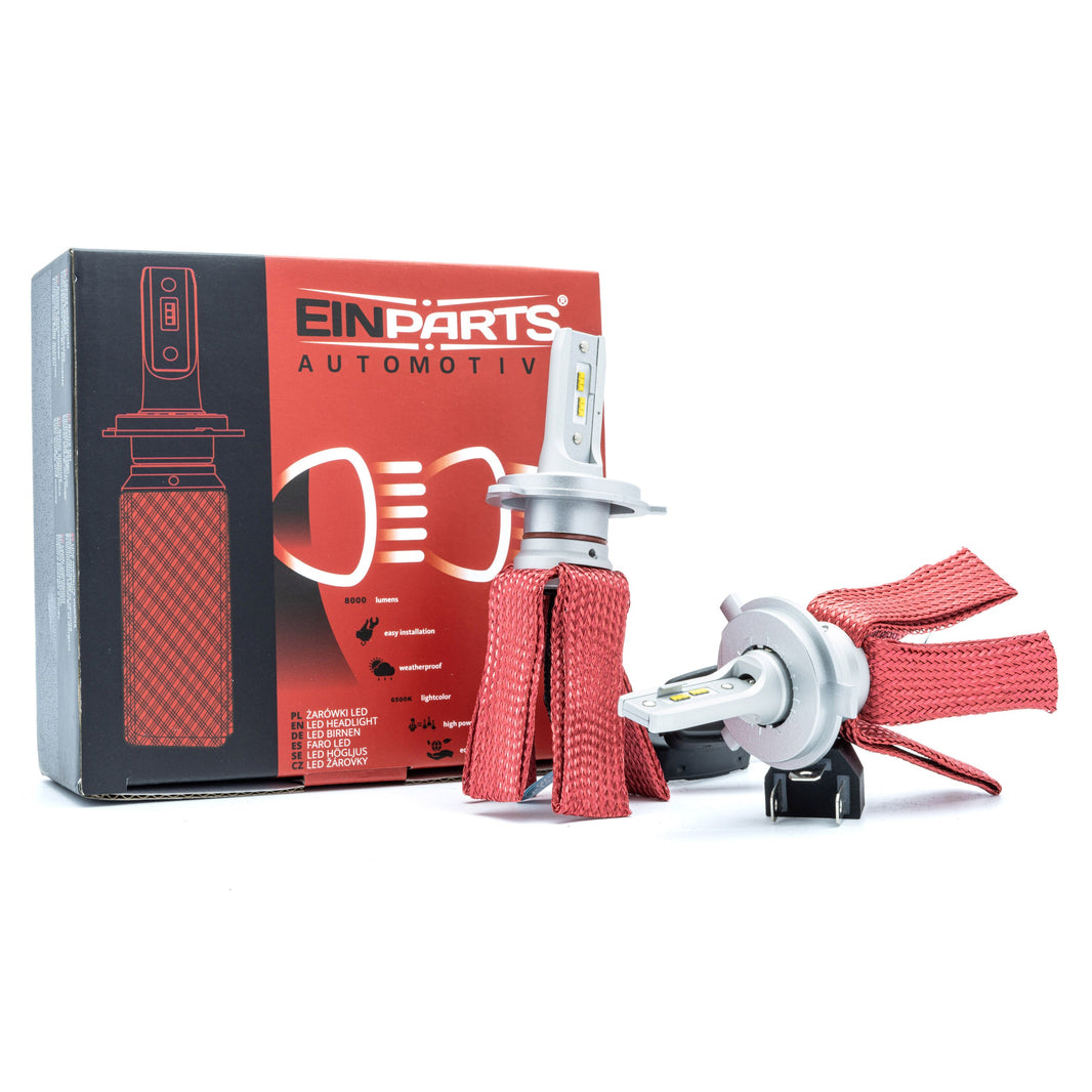 LED-konverteringssats – H4 – 4300K – 12V - 24V
