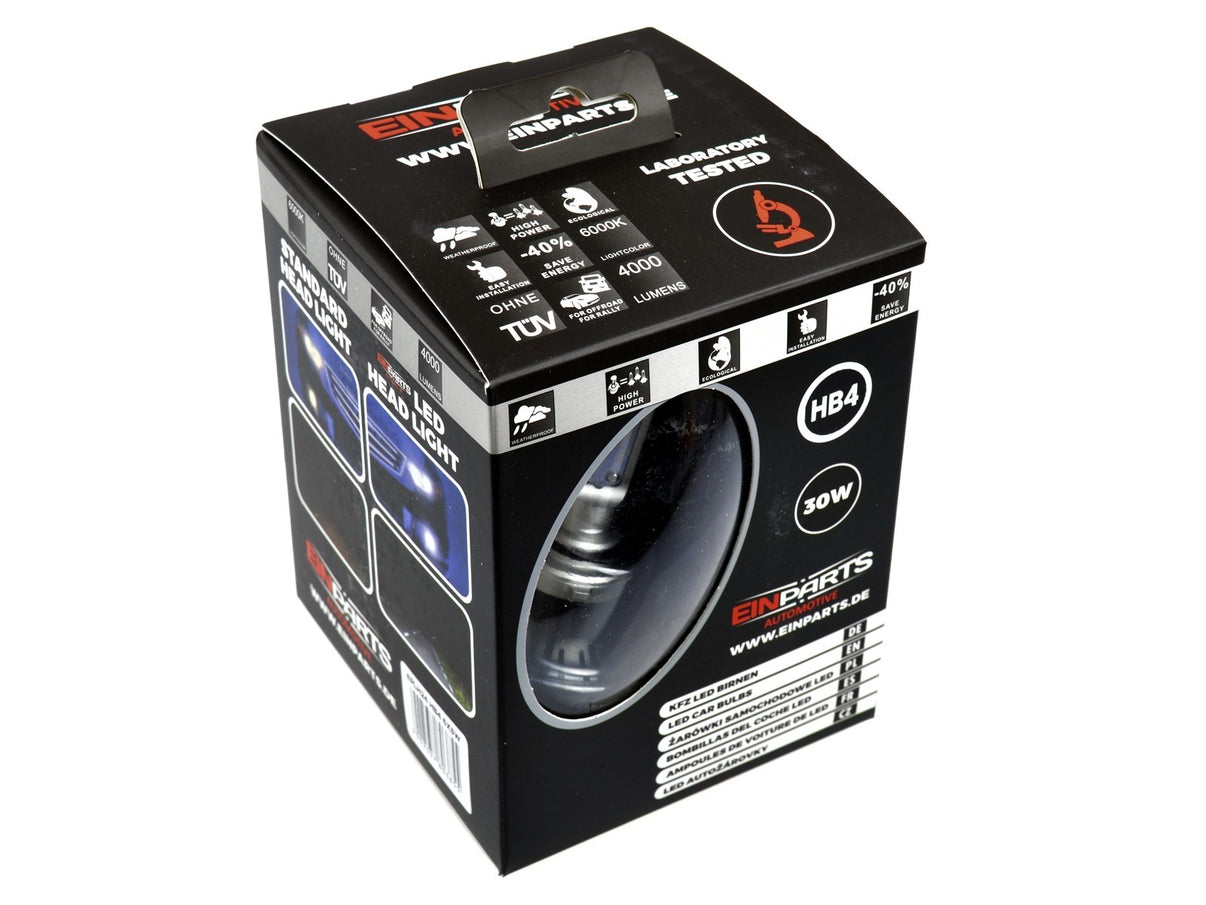 LED-konverteringssats – PHILIPS – HB4 – 4300K – 9V - 32V – P22d – 2-pack