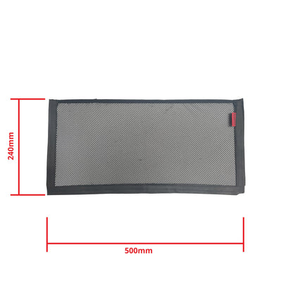 Lastsäkring – Svart – 24 x 50 cm – Gummi – Monteringsdelar