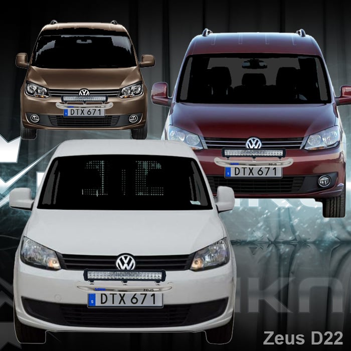 Voolbar VW Caddy 2004 – 2015 – produktvy från sidan | Voolbar