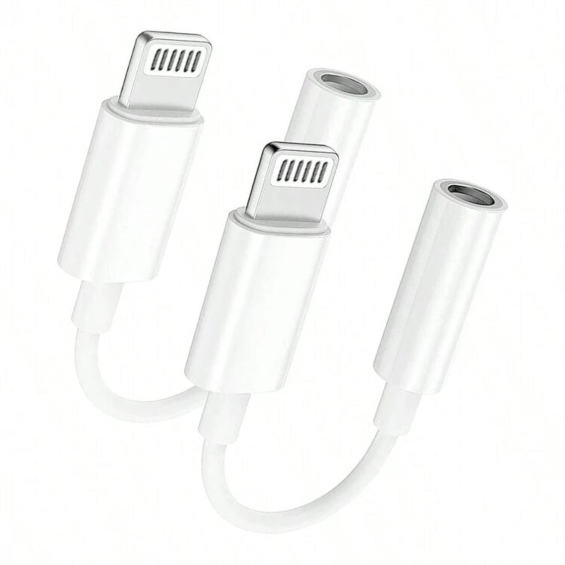 produktbillede fra forsiden viser 3,5 mm hovedtelefonadapter Lightning/USB-C - Carlevel