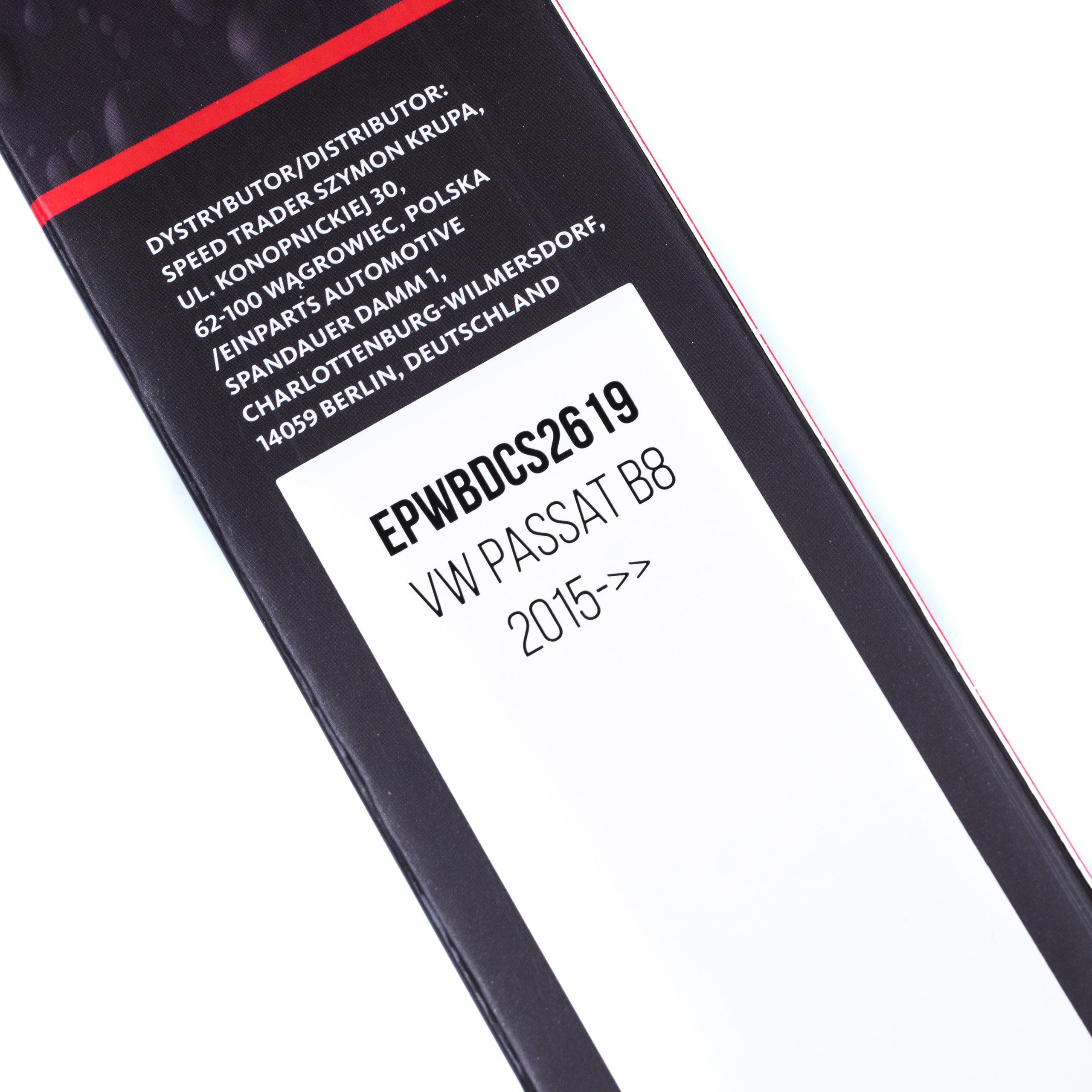 Torkarblad fram VW Passat B8 ->/Porsche Panamera – 2-pack