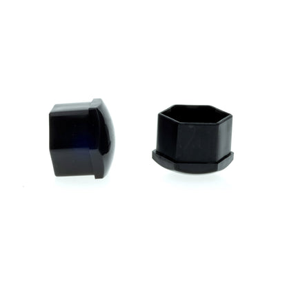 Hjulmutterskydd – Svart – 20-pack