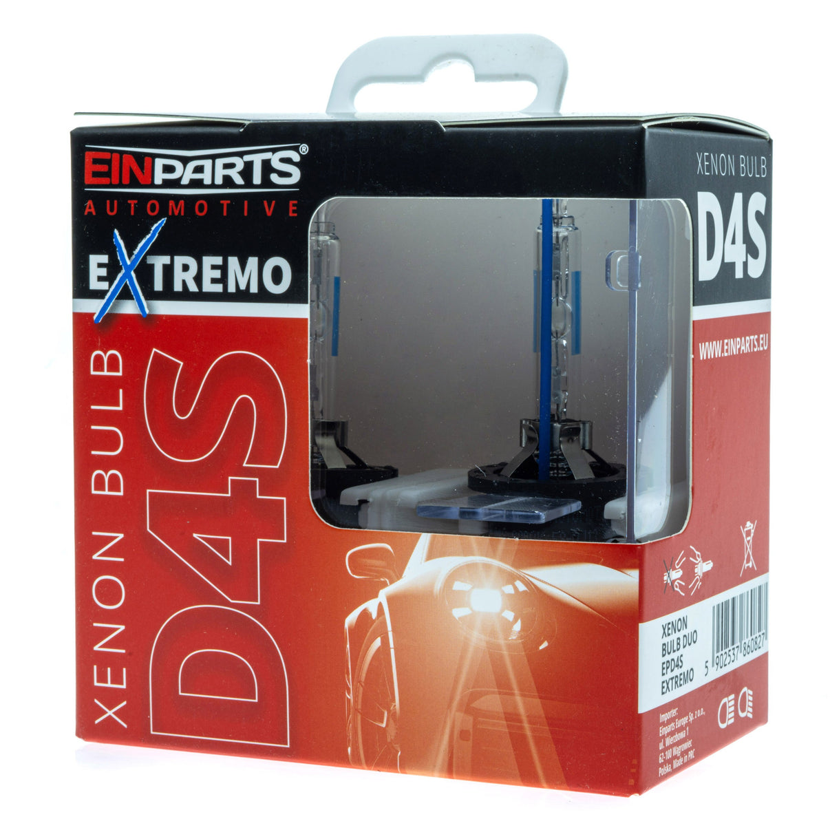 Xenonlampa – D4S – P32d-5 – 6000K – 42V