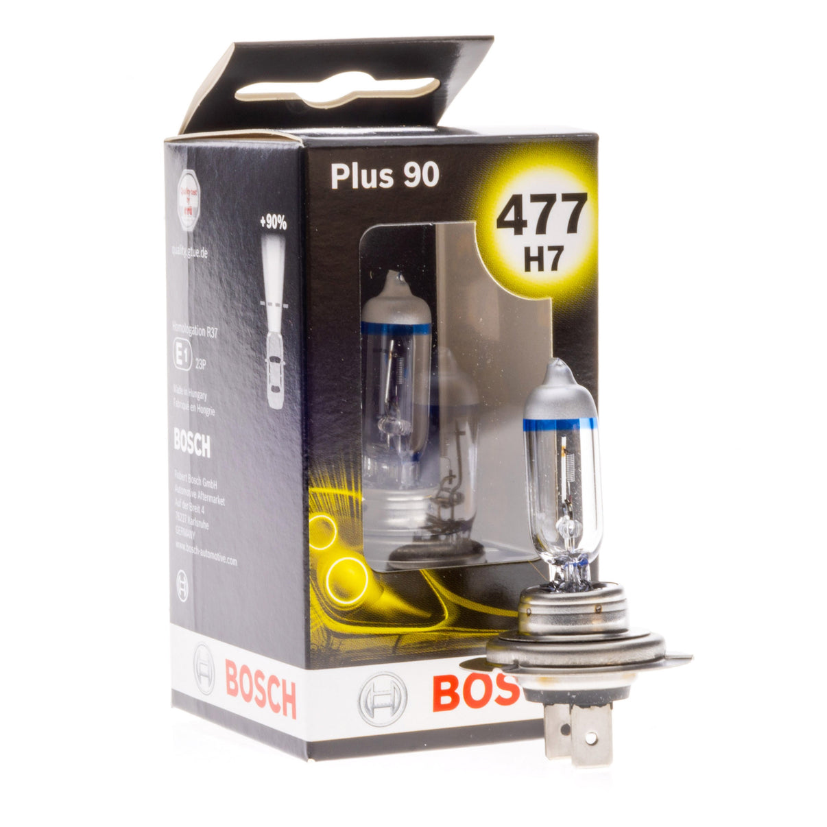Halogenlampa – BOSCH – H7 – 3000K – 9V - 16V