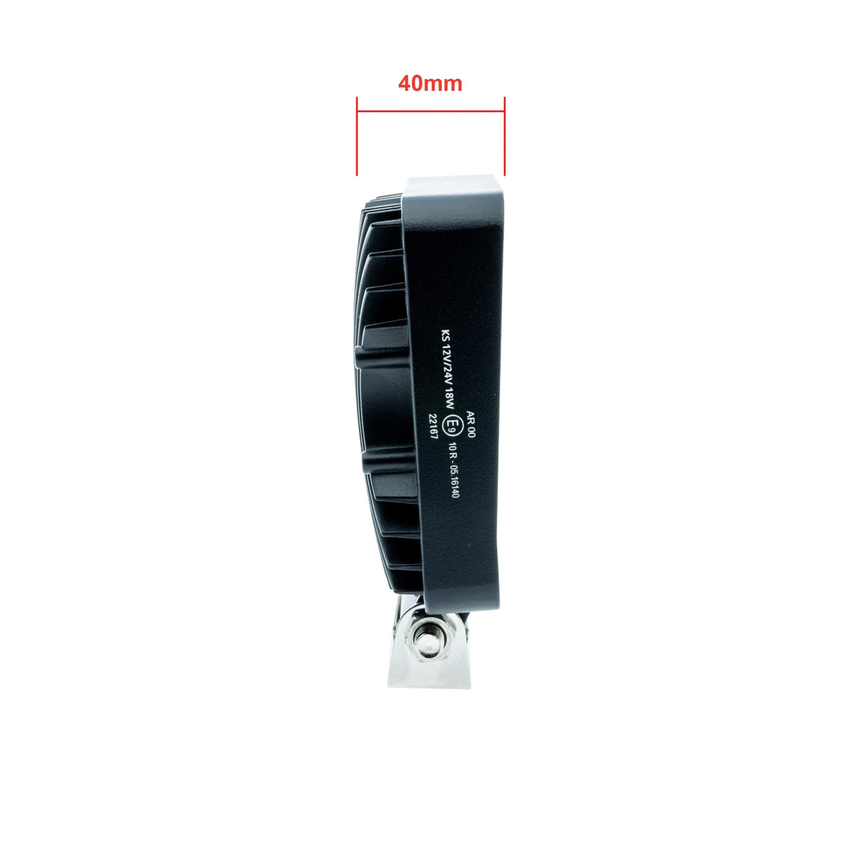 LED-extralampa – 27 W – 6000K – 9 LED – 126 mm