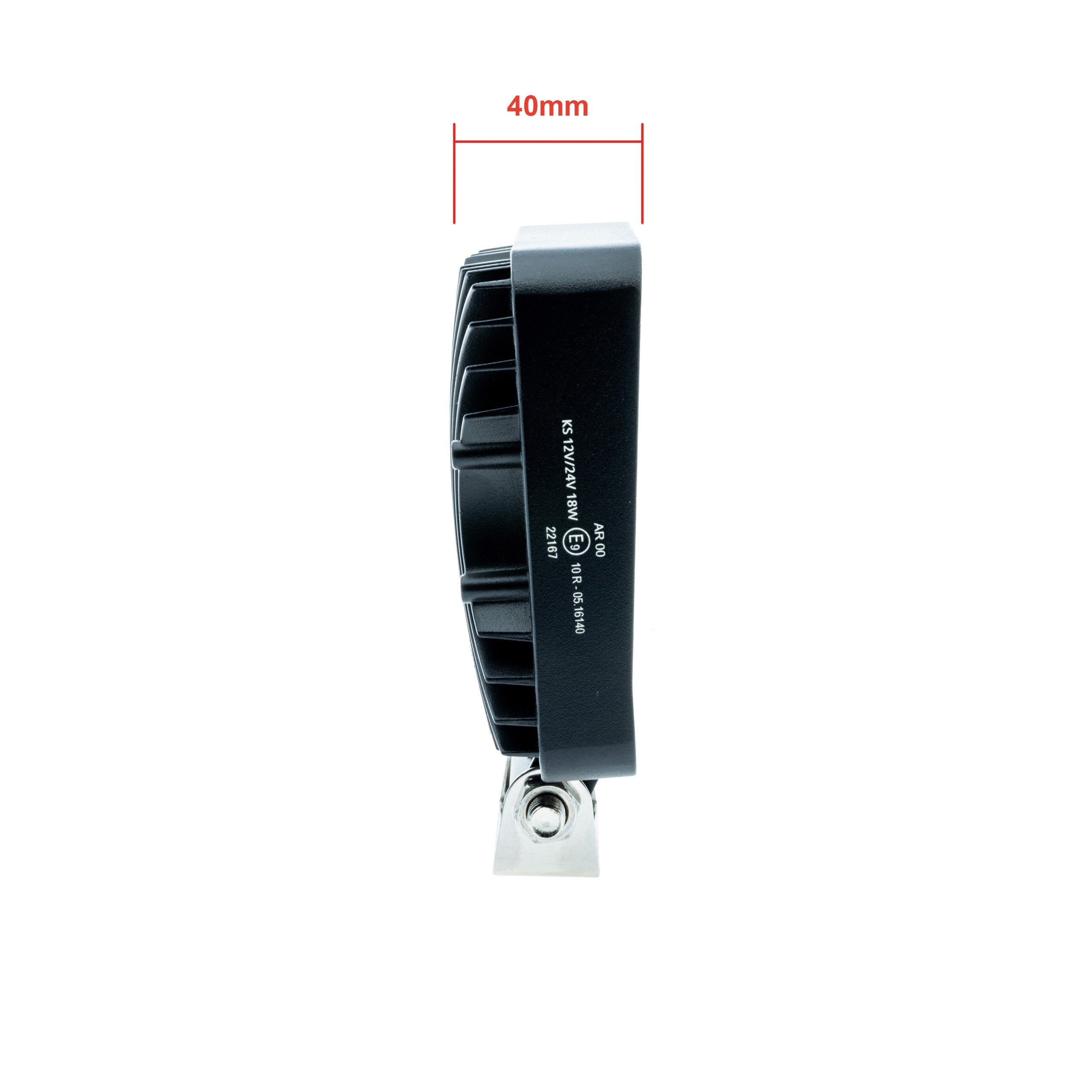 LED-extralampa – 27 W – 6000K – 9 LED – 126 mm