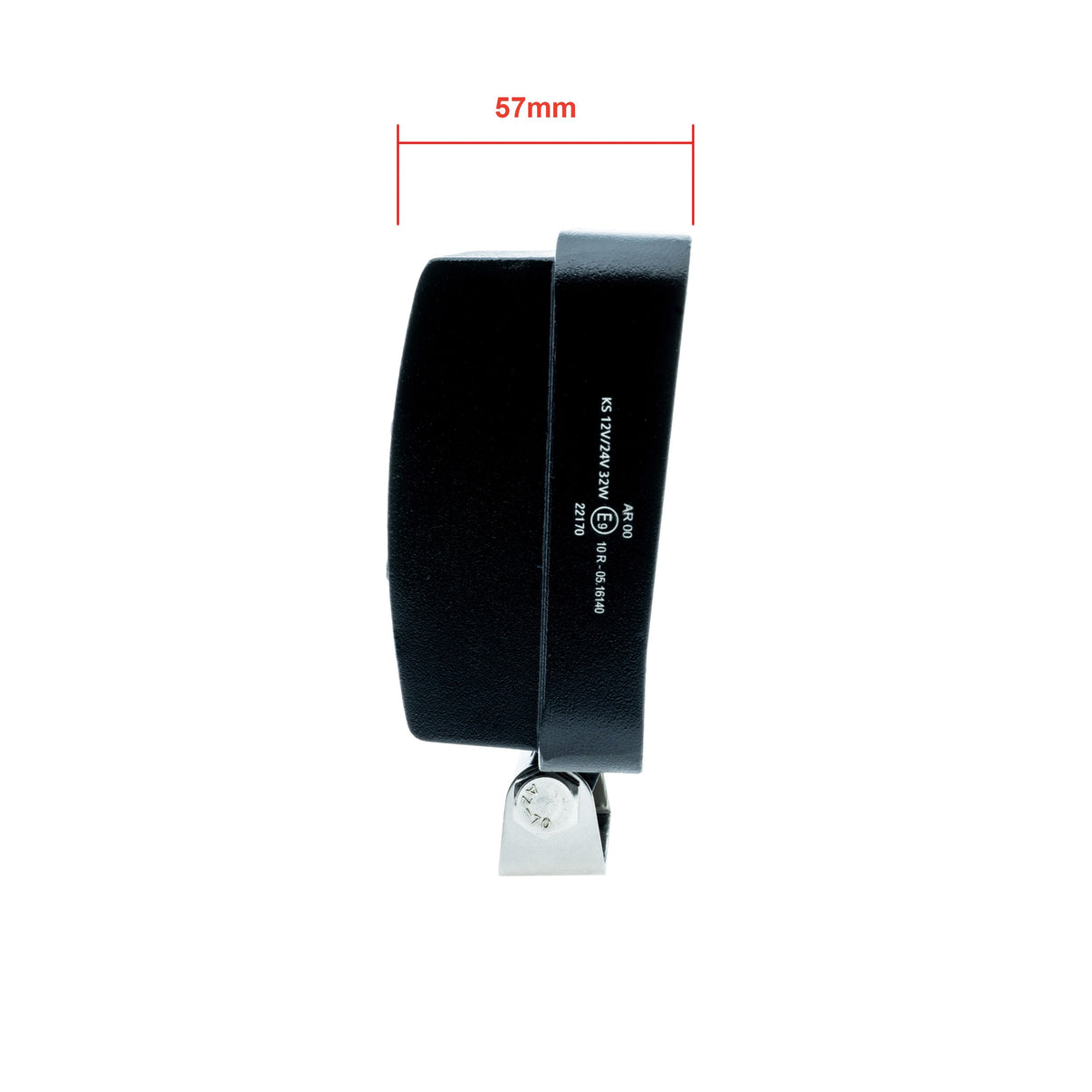 LED-extralampa – 48 W – 6000K – 16 LED – 126 mm