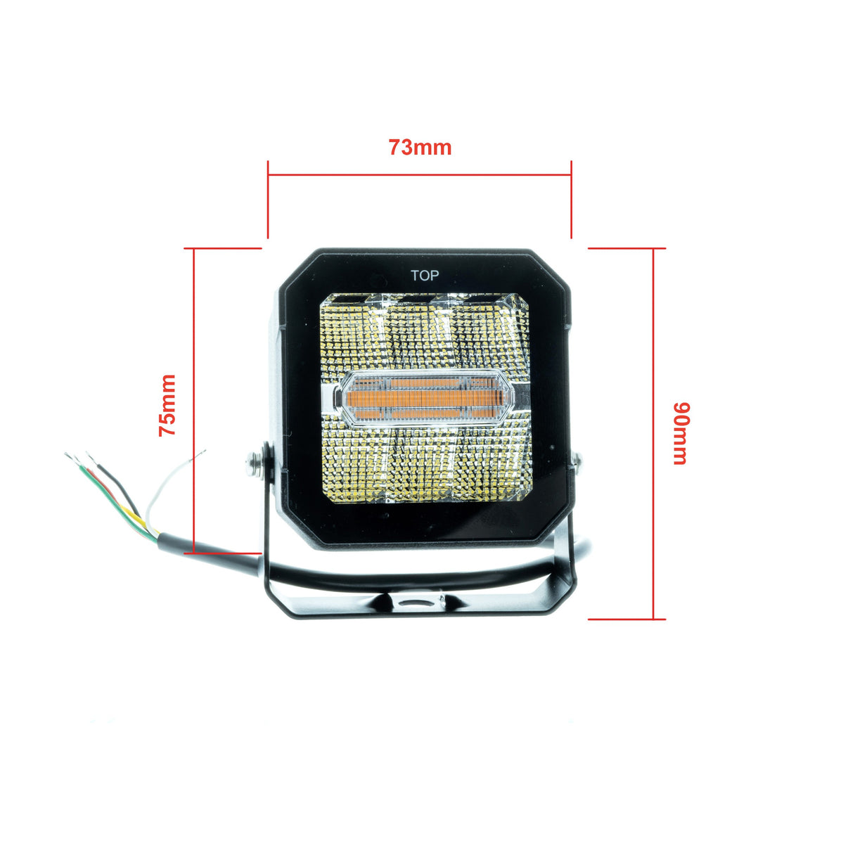 LED-extralampa – 6000K – 90 mm