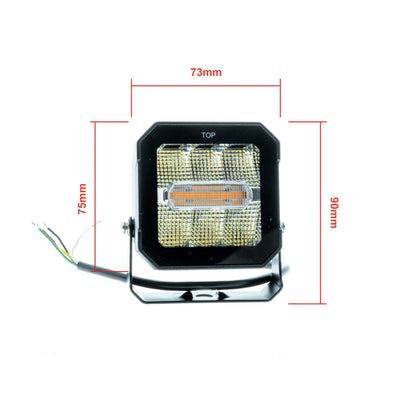 LED-extralampa – 6000K – 90 mm