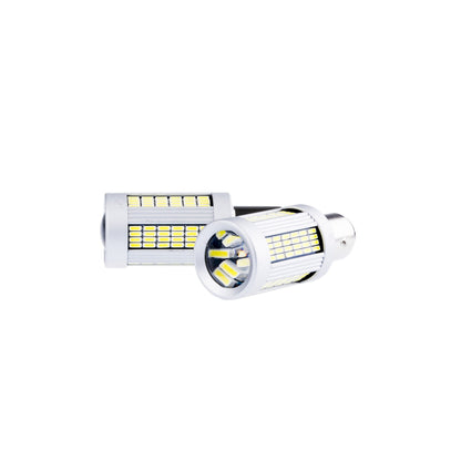 LED-lampa för bil – P21/5W – BAY15d – 6000K – 135 LED – SMD 2016 – 2-pack
