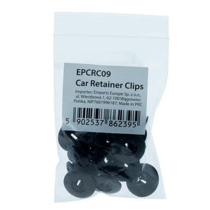 Fästclips Mazda 323/Xedos-6 m.fl. – A 20,2 B 8,2 C 9,7 d 2,6 H 9,7 hål ø 8