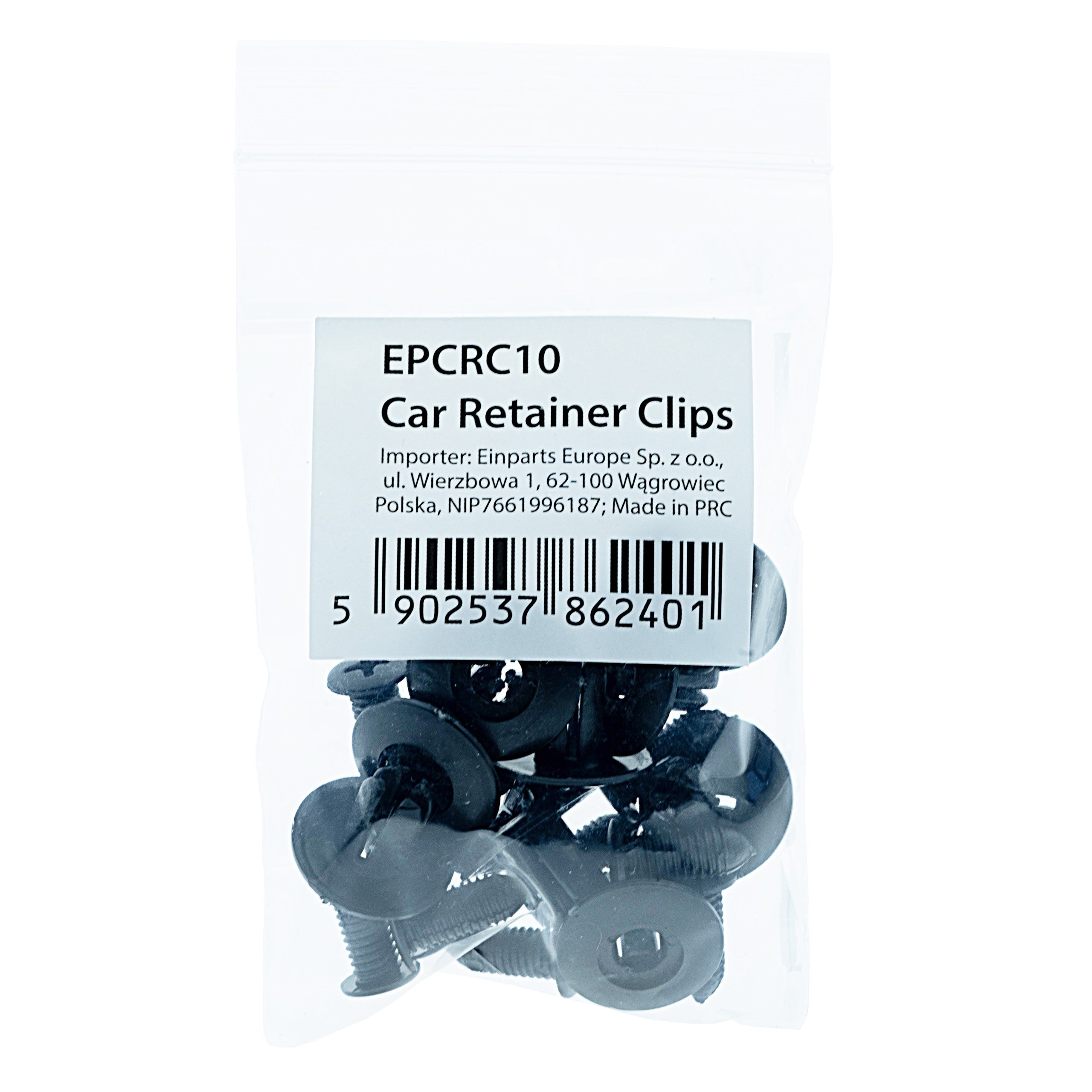 Fästclips Hyundai Accent/Elantra m.fl. – Hole diameter 8 mm – 10-pack