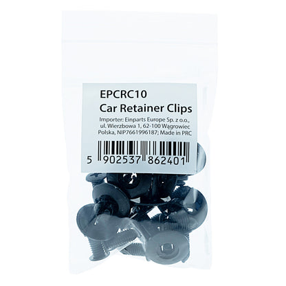 Fästclips Hyundai Accent/Elantra m.fl. – Hole diameter 8 mm – 10-pack