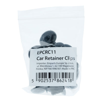 Fästclips Honda Accord/City m.fl. – A 19,8 B 7,8 C 14,7 d 3 H 12 hål ø 8